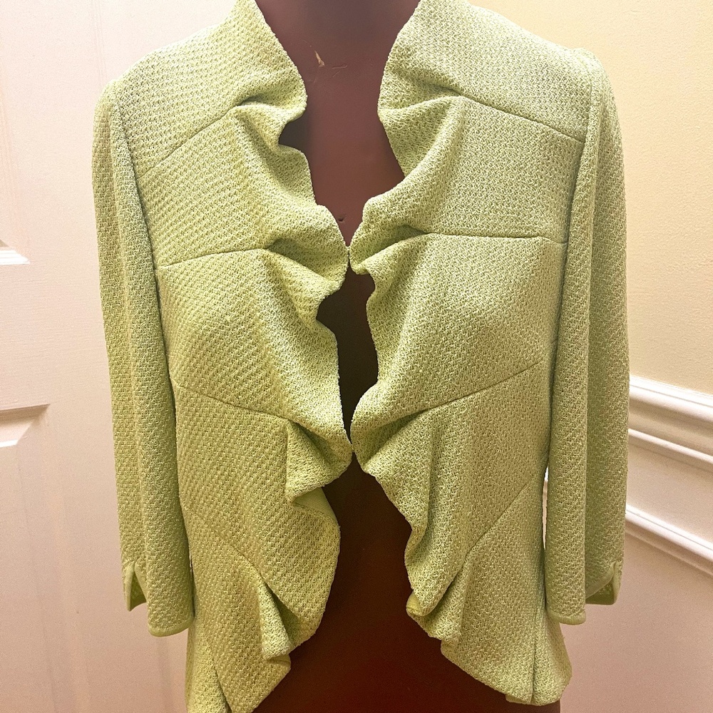 Knit sweater jacket
